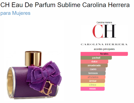 CAROLINA HERRERA CH SUBLIME FEM
