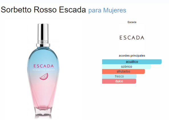 ESCADA SORBETO ROSSO FEM