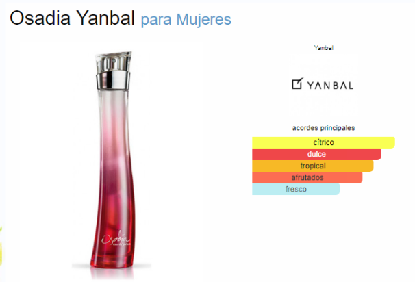 YANBAL OSADIA FEM