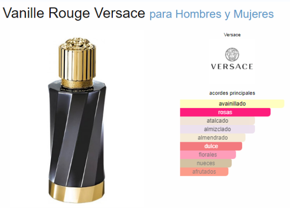 ATELIER VERSACE VANILLE ROUGE UNISEX