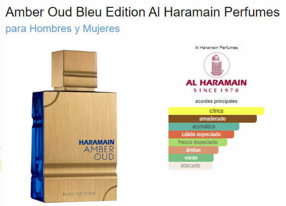 HARAMAIN ALHARAMAIN AMBER OUD EXCLUSIF BLEU UNISEX