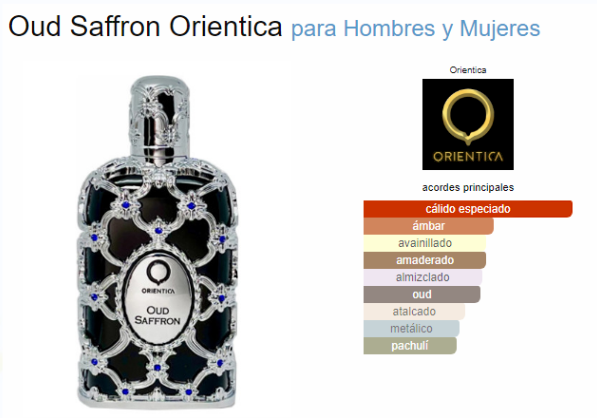 ORIENTICA OUD SAFFRON UNISEX