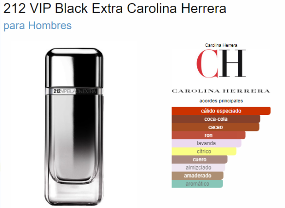 CAROLINA HERRERA 212 VIP BLACK EXTRA MEN