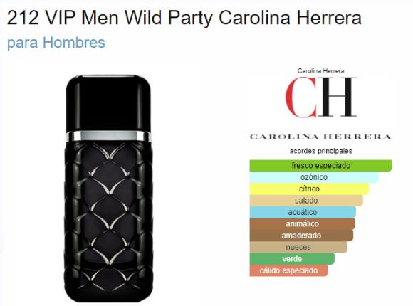 CAROLINA HERRERA 212 VIP WILD PARTY MEN