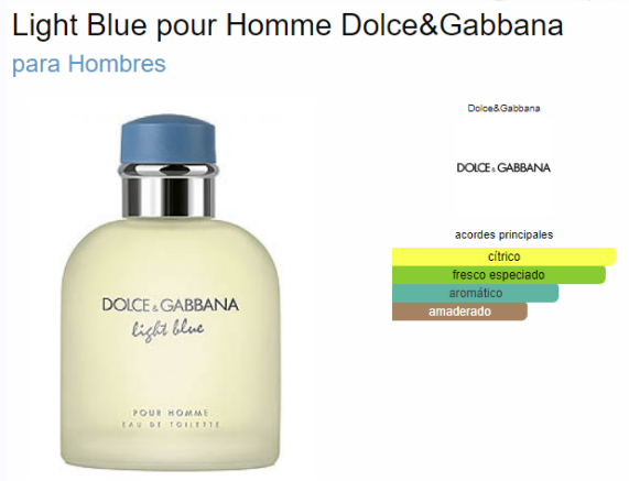 DOLCE & GABBANA LIGHT BLUE MEN