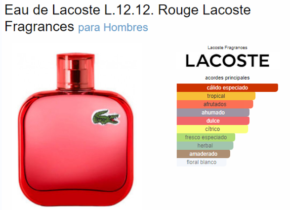LACOSTE L12 ROUGE MEN