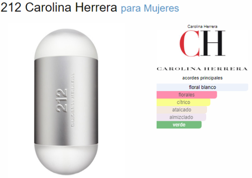 [420224] CAROLINA HERRERA 212 NYC GRIS TRADICIONAL FEM