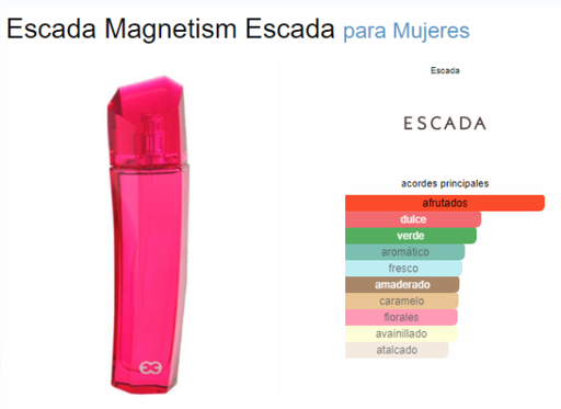 [420269] ESCADA ESCADA MAGNETISMO FEM
