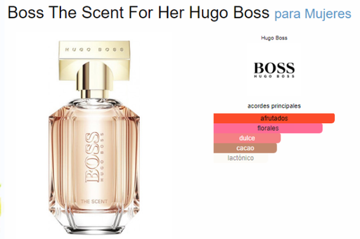 [420284] HUGO BOSS HUGO BOSS THE SCENT FEM
