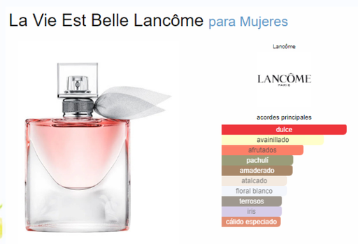 [420295] LANCOME LA VIDA ES BELLA FEM
