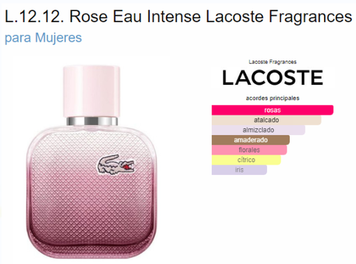 [420299] LACOSTE LACOSTE ROSE EAU INTENSE FEM