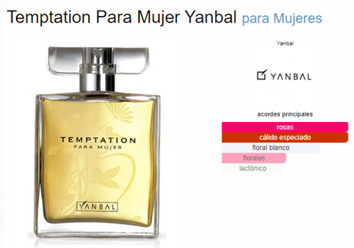[420408] YANBAL TEMPTATION FEM