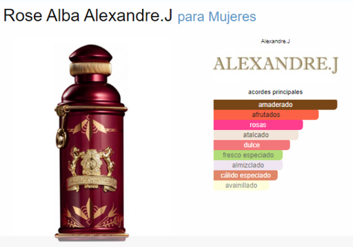 [420411] ALEXANDRE J . ROSE ALBA FEM