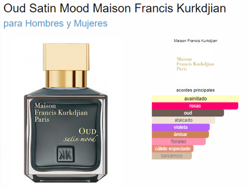 [420465] MAISON FRANCES OUD SATIN MOOD UNISEX