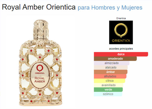 [420486] ORIENTICA ROYAL AMBER UNISEX