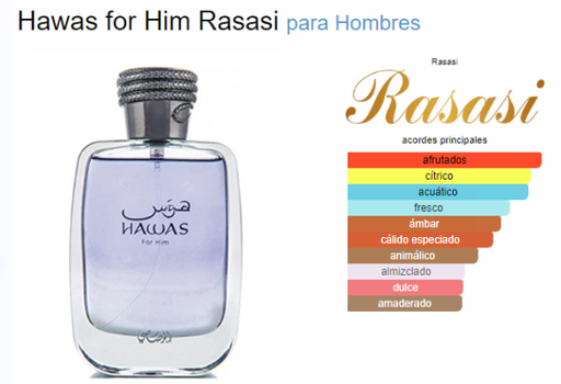 [420496] RASASI HAWAS FOR HIM MEN