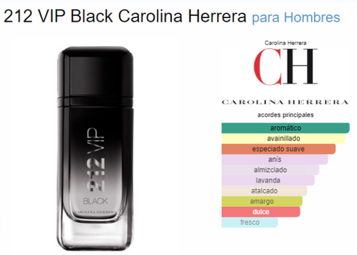[420533] CAROLINA HERRERA 212 VIP BLACK MEN