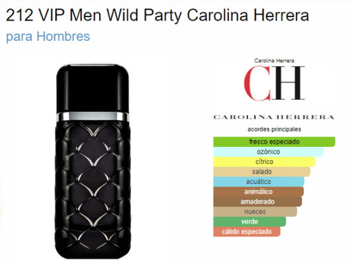 [420539] CAROLINA HERRERA 212 VIP WILD PARTY MEN