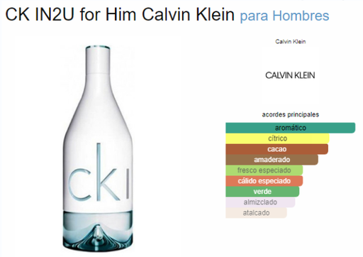 [420558] CALVIN KLEIN CK IN 2U MEN