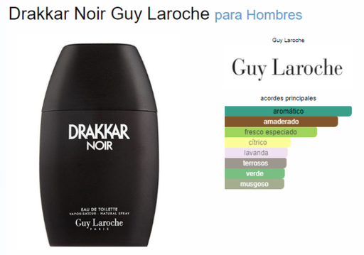 [420596] GUY LAROCHE DRAKKAR NOIR MEN