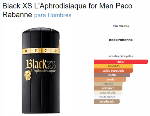 [420657] PACO RABANNE BLACK XS APHRODISIAQUE MEN
