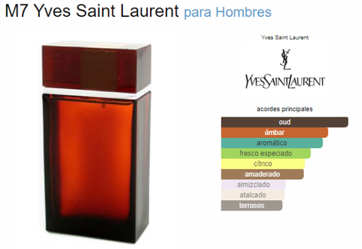 [420703] YVES SAINT LAURENT M7 MEN